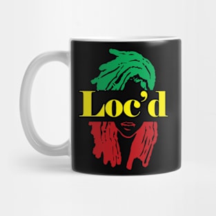 Loc'd Shirt, Locs tshirt, Loc's shirt Mug